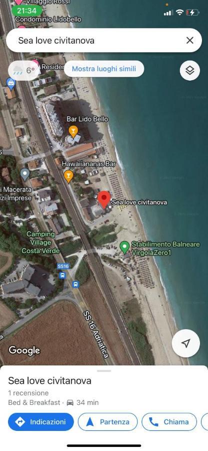 Ferienwohnung Virgola Zero Holiday Beach Porto Potenza Picena Exterior foto