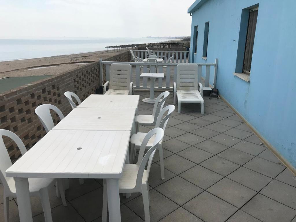 Ferienwohnung Virgola Zero Holiday Beach Porto Potenza Picena Exterior foto